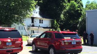 Valparaiso house fire July 21 2015 [upl. by Levram]