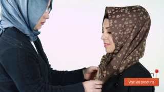 Modanisa  Şal Nasıl Bağlanır  Model 42  2014 Şal Bağlama Modelleri  2014 Hijab Tutorials [upl. by Ylrahc]