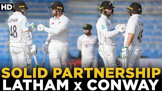 Solid Partnership Between Latham amp Conway  Pakistan vs New Zealand  1st Test Day 2  PCB  MZ2L [upl. by Farkas]