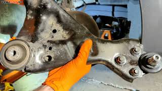 20142024 MercedesBenz Vito Metris Lower Ball Joint Replacement DIY W447 [upl. by Nivlad563]