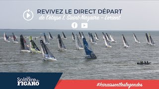 LIVE Grand Départ  La Solitaire du Figaro 2021 [upl. by Orecic]