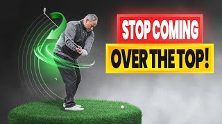 Two EASY Golf Drills To Stop You Coming Over The Top [upl. by Yttap]