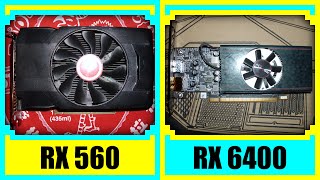 RX 560 vs RX 6400 in 2022 [upl. by Craddock846]