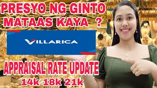 MATAAS KAYA ANG APPRAISAL RATE NGAYON   VILLARICA PAWNSHOP [upl. by Ignacio774]