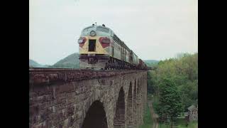 Erie Lackawanna Interludes 1969 to the beginning of Conrail [upl. by Beauregard]