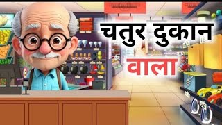 चतुर दुकान वाला ll chatur dukan wala ll Hindi cartoon kahani ll dukandar ki kahani ll [upl. by Gannie]