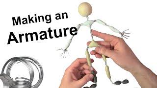 Stop Motion Tutorial Making an Armature [upl. by Phionna]