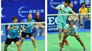 QF XD 李龍大申昇瓚KORvs楊潮江欣達SIN2013Taipei Open [upl. by Cinelli]