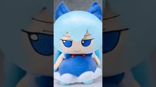 Cirno baka under a hydraulic press touhouproject touhoufumo plush plushie baka [upl. by Jacqueline]