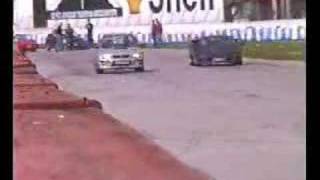 Impreza GT VS Lamborgini Diablo Drag Race [upl. by Kerek]