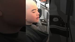 Gordon Cormier as Aang shave her hair on the movie The last air bender 🌪🇵🇭🇨🇦 gordoncormier viral [upl. by Fleisig]