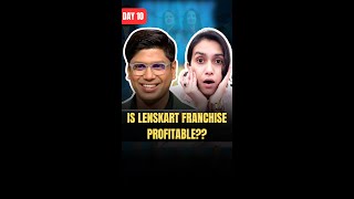 Is lenskart franchise profitable   lenskart  peeyush bansal  sharktank business motivation [upl. by Bishop]