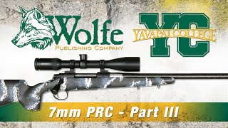 Yavapai College Gunsmithing Custom 7mm PRC Part III [upl. by Koralie]