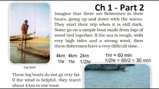 Maths Magic Class 5  Ch 1  Part 2  Fishermen in their Boats How deep is the Sea [upl. by Abas]