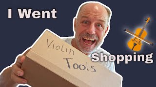 Unboxing violin making tools [upl. by Oaht701]