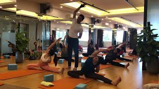 30 Minutes Hatha Yoga Intermediate Yoga  Master Praveen [upl. by Arral960]