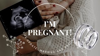 IM PREGNANT  First Trimester struggles Life Update  Challenge Update [upl. by Lsil796]