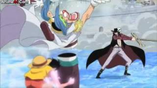 One PieceCaptan Buggy Vs Strongest Swords Man Mihawk [upl. by Amery]