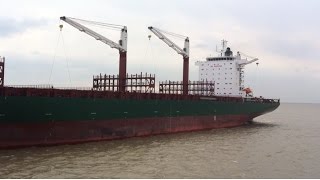 Launching Martha Schulte 3600 TEU Container Ship [upl. by Penelope]