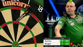 PETER WRIGHT 9 DARTER 🤯🤩 [upl. by Adoree]