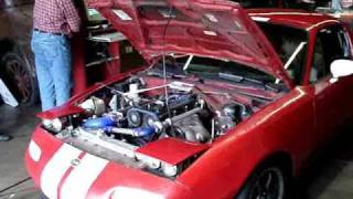 Pauls 311rwhp Absurdflow Turbo Miata [upl. by Nerhe856]