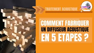 Comment fabriquer un diffuseur acoustique en 5 étapes [upl. by Miche]