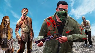 Sobrevivo una APOCALIPSIS ZOMBIE en GTA 5 [upl. by Hughes]