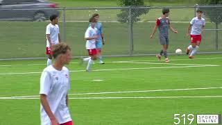 Ontario Cup Soccer Quarterfinals U16 Boys Academy  Vaughan SC vs Kitchener TFC [upl. by Mun]