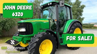 John Deere 6320 Tractor walk around video FOR SALE [upl. by Averat27]