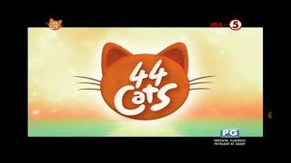 44 Cats Theme Song On TV5 [upl. by Irpac]