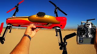 WLToys V383 Drone Test Flight Review [upl. by Marabel244]