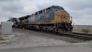 Csx amp Wheeling amp Lake Erie New London amp Rochester Ohio [upl. by Adranoel]