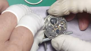 Vintage Seiko 5 quotActusquot 21 jewels automatic  Final assembly [upl. by Ait]