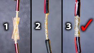 How to SOLDER WIRES TOGETHER  PRO TIPS for WATERPROOF CONNECTIONS [upl. by Doownyl]