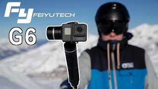 Testing The FEIYUTECH G6 Gimbal Skiing [upl. by Goer733]