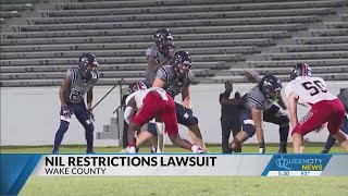 QampA Top high school quarterback sues NC over NIL restrictions [upl. by Annoyik]