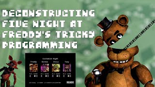 Ruining FNaF by Dissecting the Animatronics AI  Tech Rules [upl. by Lemert]