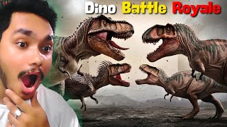 EPIC DINOSAUR BATTLE ROYALE 🔥 TREX vs SPINOSAURUS [upl. by Fogel997]