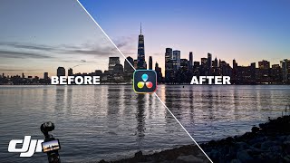 OSMO POCKET 3 Editing DLogM LUT DaVinci Resolve 18 [upl. by Slinkman]