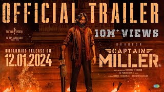 CAPTAIN MILLER  Trailer  Dhanush  Shivarajkumar Sundeep Kishan  Arun Matheswaran [upl. by Waldemar475]