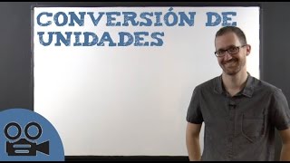 Qué es la conversión de unidades [upl. by Orest90]