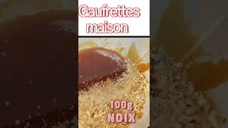 Gaufrettes caramel noix et chocolat [upl. by Amaras]