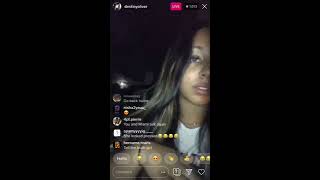 MIAMITHEKID AND TONI ARGUE ON IG LIVE AGAIN😱😱😱 AND DESTINY RESPONDS😱😱😱 [upl. by Mehsah527]