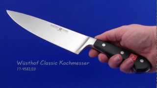 Wüsthof Classic Kochmesser  wwwpizziniat [upl. by Aynotan]