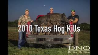 2018 Texas Hog Kills [upl. by Ayadahs]