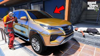 Some one Stolen Franklin amp Shinchan Golden FORTUNER Bike in gta5 [upl. by Nahtaneoj292]