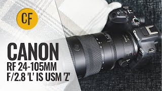 Canon RF 24105mm f28 L IS USM Z lens review [upl. by Lehman]