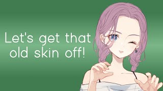 Girlfriend Helps You Shed Your Skin ASMR Roleplay F4A Lamia Listener [upl. by Ammeg]