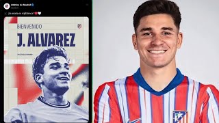 Julián Álvarez se despidió del Manchester City y ya está en el Atlético Madrid del Cholo Simeone [upl. by Boucher]