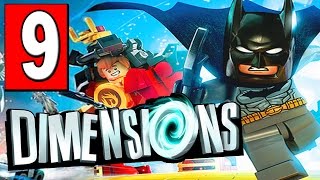 LEGO Dimensions Walkthrough Part 9 AN UNWANTED UPGRADE  CYBERKING ROBOT BOSS [upl. by Ailices]